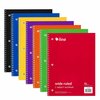 C-Line Products One-Subject Notebook, 70 Page, Wide Ruled, Purple, 12PK 22039